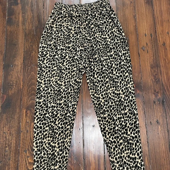J. Crew Jamie leopard pant size 00 - Picture 6 of 10